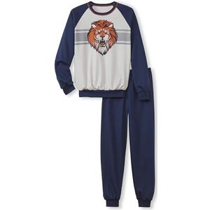 CALIDA Hockey Pyjamaset voor jongens, Peacoat Blue, 152-158