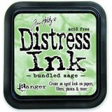 Ranger 18780626 Tim Holtz Distress Ink Pad, BundLED Sage, 7,5 x 7,5 x 27 cm