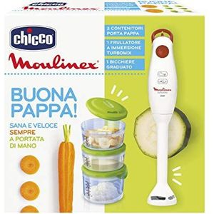 Chicco blender, 3 containers, wit