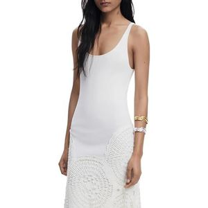 Desigual - Vest - Wit - 1001 Natuurlijke Kleuren