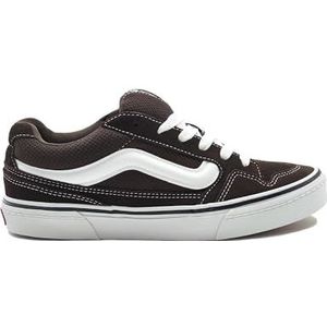Vans - Caldrone - Sneakers - Zwart & Wit - Low Top Heren Trainers