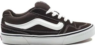 Vans - Caldrone - Sneakers - Zwart & Wit - Low Top Heren Trainers