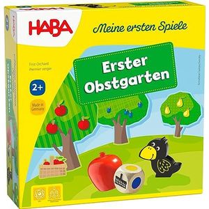 Haba Mijn Eerste Spellen - Eerste Boomgaard: Coöperatief kleurkubusspel voor kinderen vanaf 2 jaar