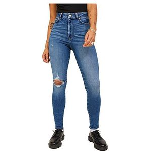 Jeans - Blauw denim - Vienna - Skinny - High waist
