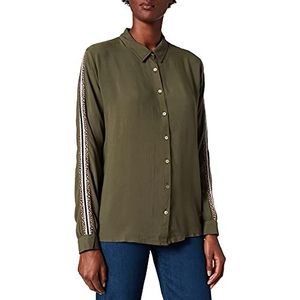 KEY LARGO Lara blouse voor heren, kaki (1505), S
