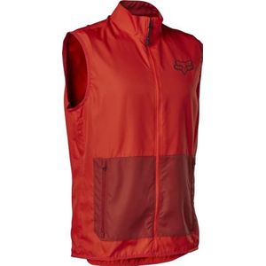 Fox Racing Heren Ranger windvest vest, Red Clay, Large
