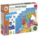 130-delige Nederlandse aardrijkskunde puzzel (Educatief)