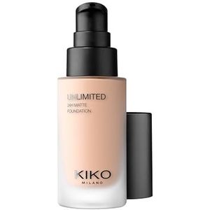 KIKO Milano Unlimited 24H Matte Foundation 2.5 CR, Langhoudende Matte Vloeibare Foundation Die Tot 24 Uur Lang Blijft Zitten