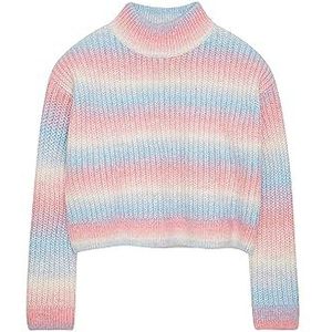 TOM TAILOR Meisjes-kindertrui, 34083 - Blauw Roze Gradient Design, 164 cm