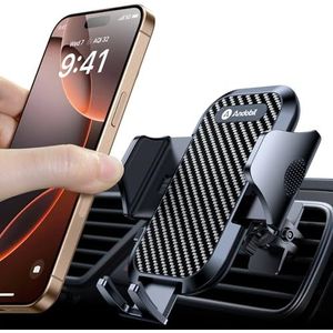 Telefoonhouder - Zwart - Siliconen - 360 Graden Draaibaar