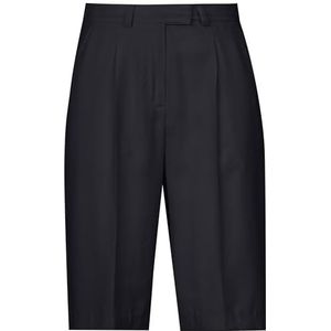 Pantalon - Zwart - 87% Viscose, 13% Polyester - Steekzakken, Ritssluiting