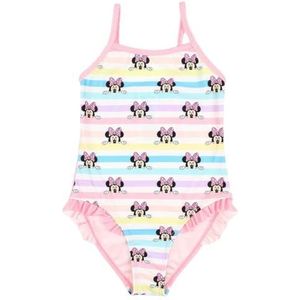 Disney Meisjes Maillot De Bain Minnie Fille Baby badkleding, Rosé, 4 Jaar