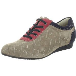 Hassia Fermo, Breedte G 4-301182-69990 Klassieke sneakers voor dames, Beige Smoke Multi 699, 38 EU Breed