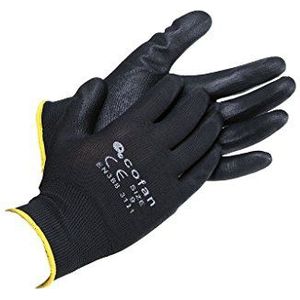 Cofan 11000125-8 handschoenen polyester T-8 zwart