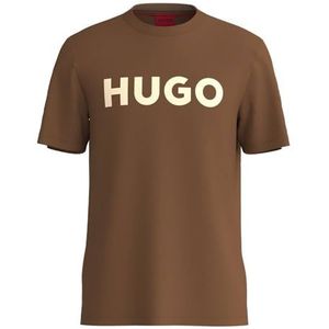 HUGO Dulivio T-shirt voor heren, Medium Bruin, S