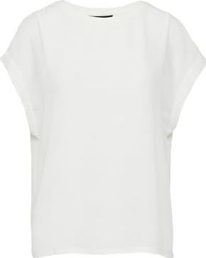 Shirt - T-shirt - Effen - Chiffon - Losse Pasvorm