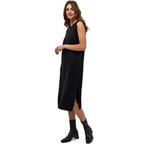 Minus Dames Lupi Knit Slipover Dress, Zwart, XXL