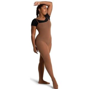 Capezio Dames Convertible Body Strak, Esdoorn, 3XL Plus, Esdoorn, 3XL grote maten