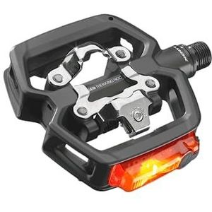 LOOK Cycle GEO Trekking ROC Vision Fietspedalen, ultra-robuuste hybride aluminium pedalen, 1 cliploze zijde, 1 platte zijde, clipsysteem, ideaal voor gebruik op terrein