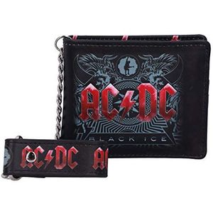 NEMESIS NOW LTD AC/DC - Black Ice portemonnee, Zwart, 11 cm, Klassiek