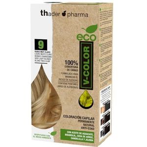 Thader Th Pharma Eco V-Color Permanent Kit, 60 ml (nr. 9 zeer lichtblond)