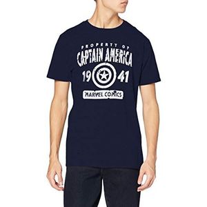 Marvel Heren eigendom van T-shirt, Donkerblauw, L