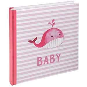 walther design fotoalbum roze 28 x 30,5 cm Babyalbum, Baby Sam UK-183-R