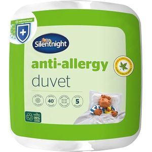 Silentnight Anti-allergie eenpersoonsdekbed 13,5 tog - dik zwaar warm winterdekbed antibacterieel en wasbaar in de machine - eenpersoonsbed