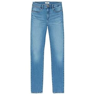 Wrangler Dames High Skinny Dorothy Jeans, blauw, 29W / 32L
