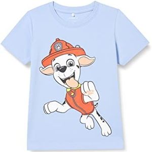 NAME IT Baby Jongens NMMJASSO PAWPATROL SS TOP Box VDE T-shirt, Serenity, 86, Serenity, 86 cm