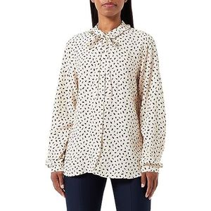 Seidensticker - Hemdblouse - Groen - Viscose - Regular Fit