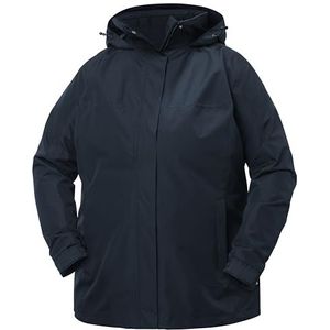 Helly Hansen W Aden Plus jas voor dames, 597 NAVY, 3XL grote maten