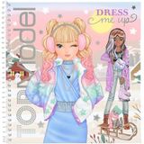 Depesche 12722 TOPModel Dress Me Up Winter Wonder - Stickerboek met 24 pagina's voor het ontwerpen van chique outfits, kleurboek met 11 stickervellen