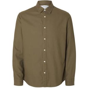Selected - Slim Fit Overhemd - Houthakkershemd - Lange Mouwen