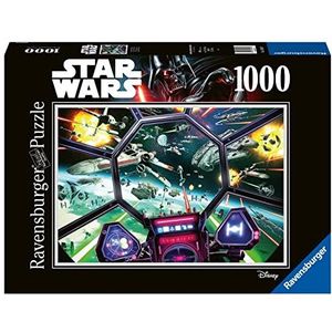 Ravensburger puzzel Star Wars TIE Fighter Cockpit - Legpuzzel - 1000 stukjes