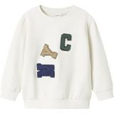 NAME IT - NMMNOTUS - Sweatshirt - Blauw - Geel - Groen - Wit