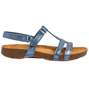 ART 0946s I Breathe damessandalen, metallic blauw, 42 EU