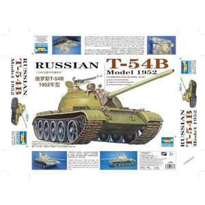 Trumpeter 00338 modelbouwset Russische tank T-54B