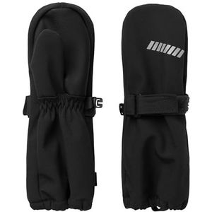 Name It NMNALFA MITTEN7 FO Noos handschoenen, zwart, 5 uniseks, zwart.