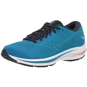 Mizuno Dames Wave Rider 25 Sneaker, Imperial Blue Vivid Blue