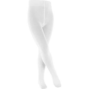 FALKE Uniseks-kind Panty Family K TI Duurzaam Katoen Dun eenkleurig 1 Stuk, Wit (White 2000) nieuw - milieuvriendelijk, 152-164