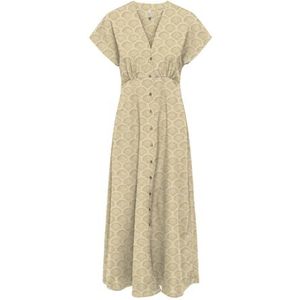 Onlnova Life Vis Mollie Long Dress AOP, Biscotti, S