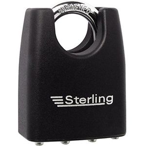 Sterling LPL152C 55 mm Gelamineerd Staal Hangslot met ABS Plastic Cover en Gesloten Beugel