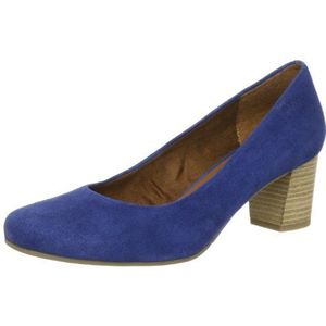 s.Oliver Casual pumps voor dames, Blauw Pacific 809, 37 EU