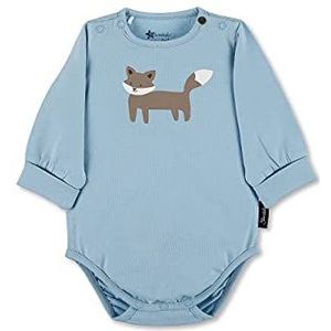 Sterntaler Uniseks baby-shirt-body vos peuter ondergoed set, blauw (hemel), 56 cm