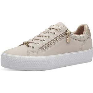 s.Oliver Dames 5-23600-42 sneakers, beige, 38 EU, beige, 38 EU