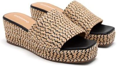Gioseppo - Egremont - Sandalen - Zwart - Leer - Met Franjes en Studs