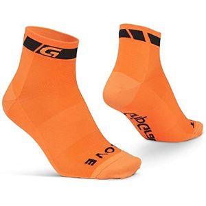 GripGrab Classic Low Cut-Single Pack Cycling Socks, Orange 1, M (41-44)