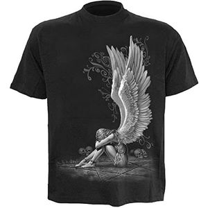Spiral Enslaved Angel mannen T-shirt zwart Everyday Goth, Gothic, zwart, S