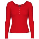 PIECES Pckitte Ls Top JRS Noos Bc, goji berry, M